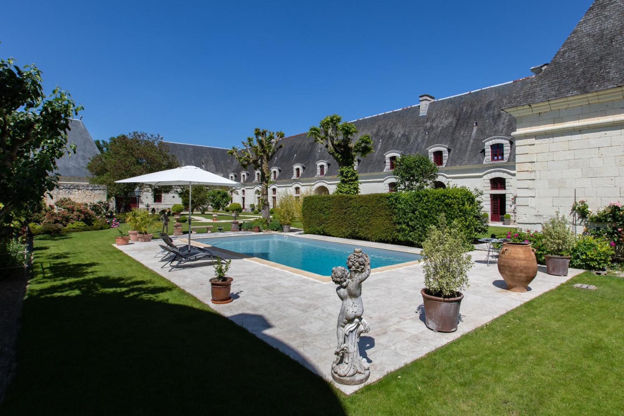 Le Clos Chavigny Lerne Ngoại thất bức ảnh