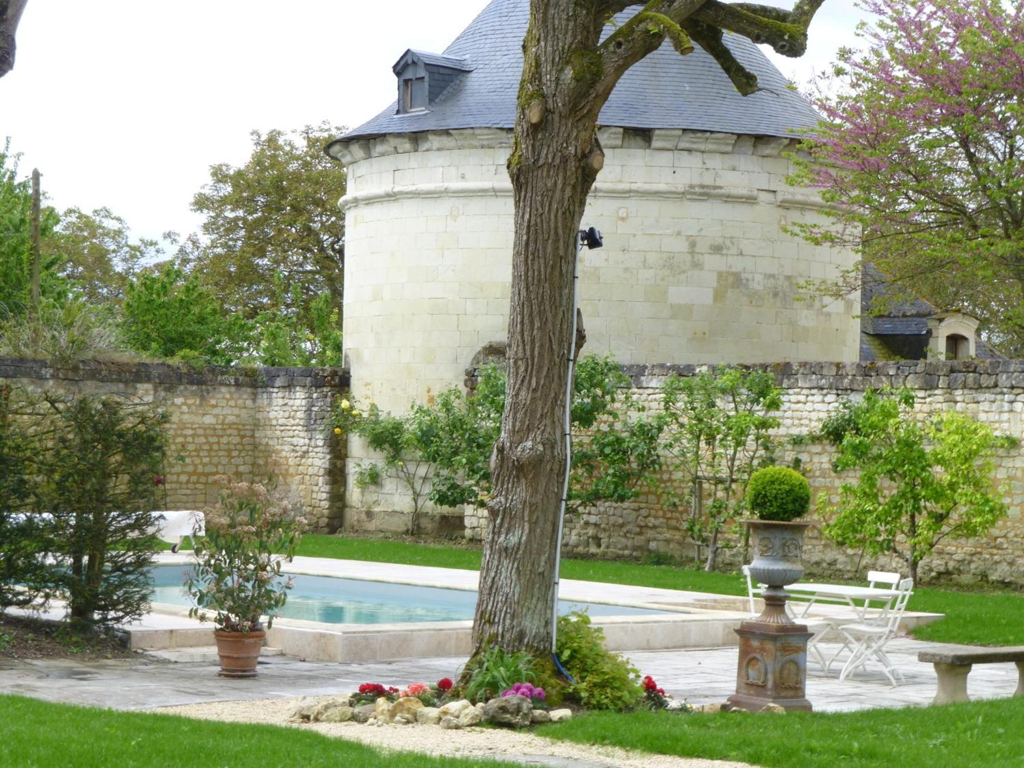 Le Clos Chavigny Lerne Ngoại thất bức ảnh